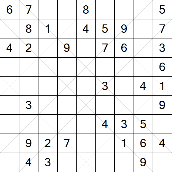 Argyle Sudoku - Medium
