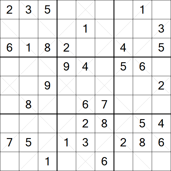 Argyle Sudoku - Medium