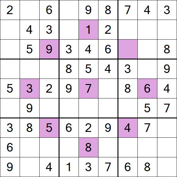 Asterisk Sudoku - Einfach