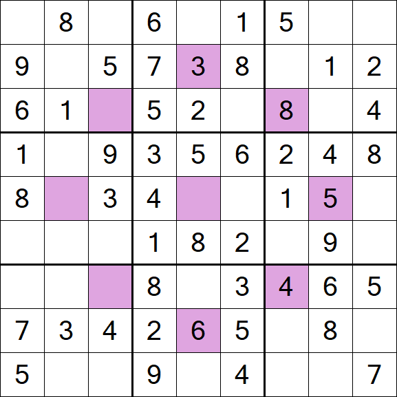 Asterisk Sudoku - Einfach