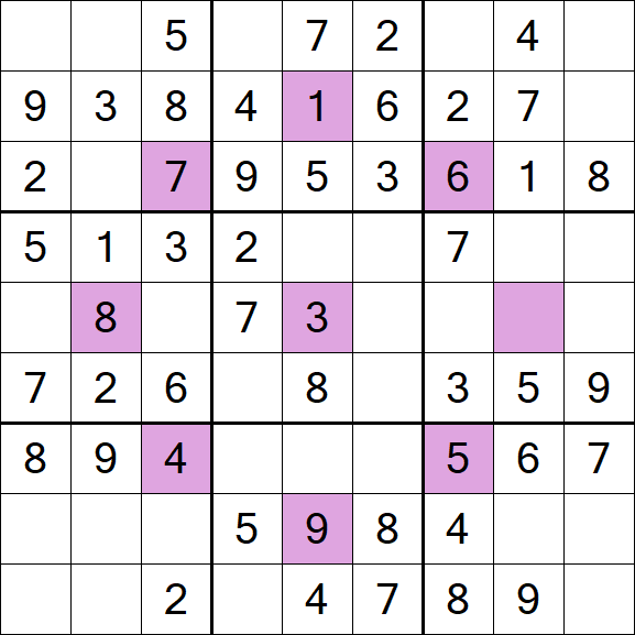 Asterisk Sudoku - Fácil