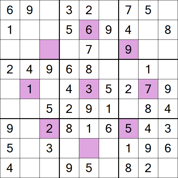 Asterisk Sudoku - Fácil