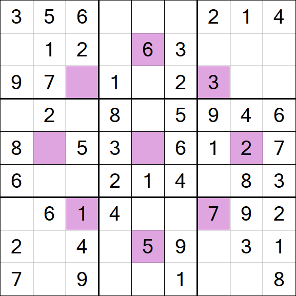 Asterisk Sudoku - Easy