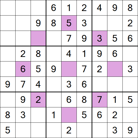 Asterisk Sudoku - Fácil