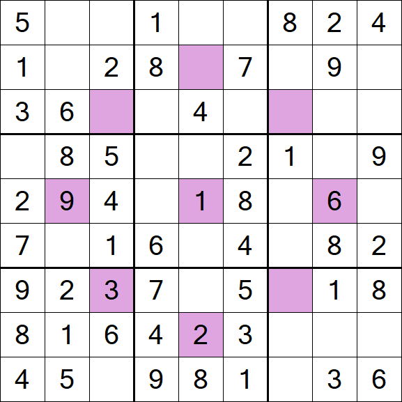 Asterisk Sudoku - Fácil