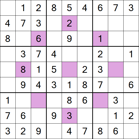Asterisk Sudoku - Fácil