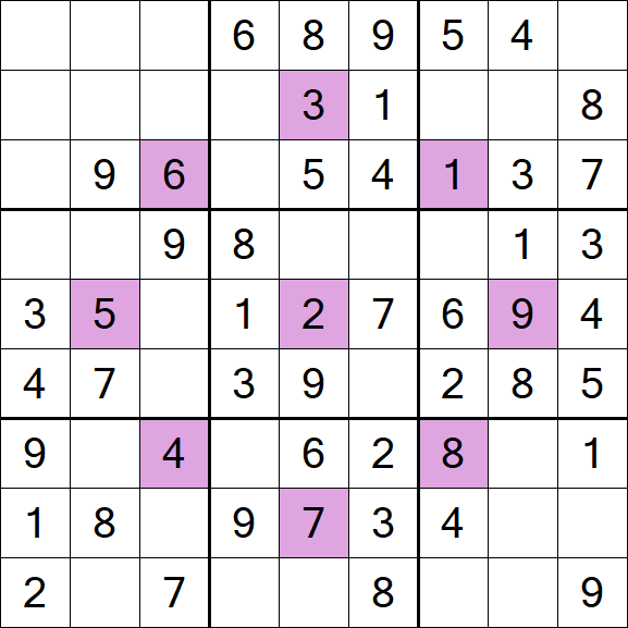 Asterisk Sudoku - Fácil