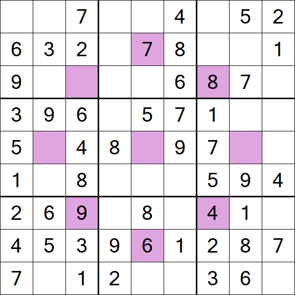 Asterisk Sudoku - Fácil