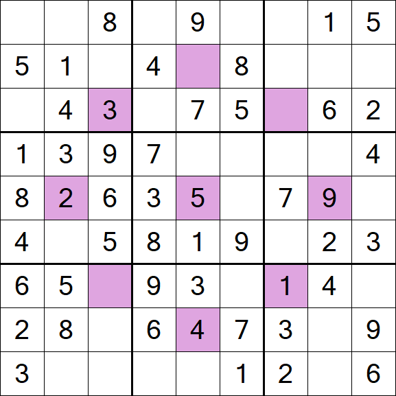 Asterisk Sudoku - Fácil