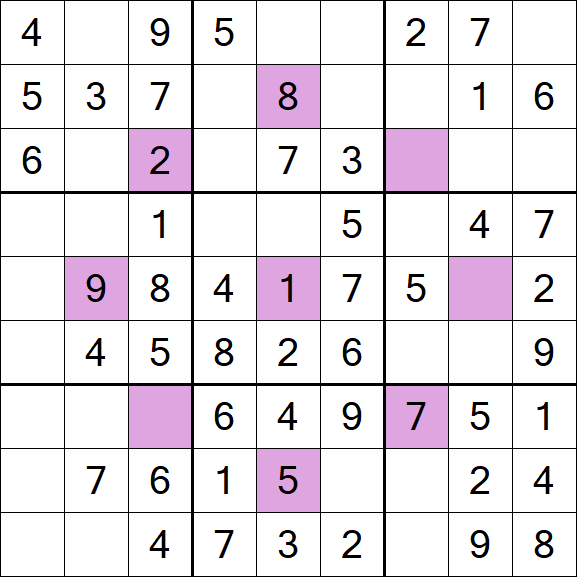 Asterisk Sudoku - Fácil