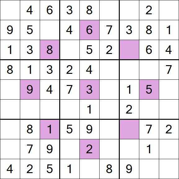 Asterisk Sudoku - Easy