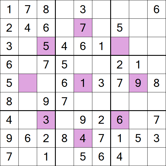 Asterisk Sudoku - Simple
