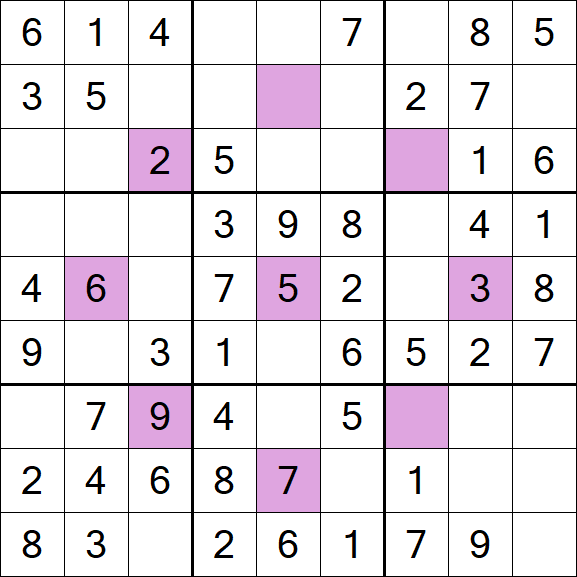 Asterisk Sudoku - Fácil
