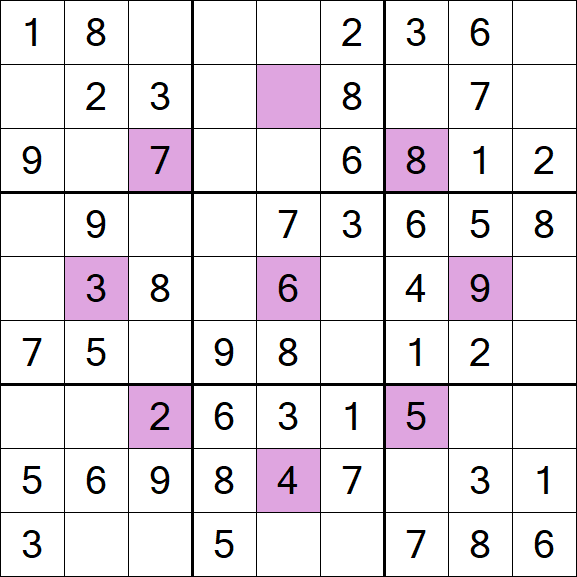 Asterisk Sudoku - Fácil
