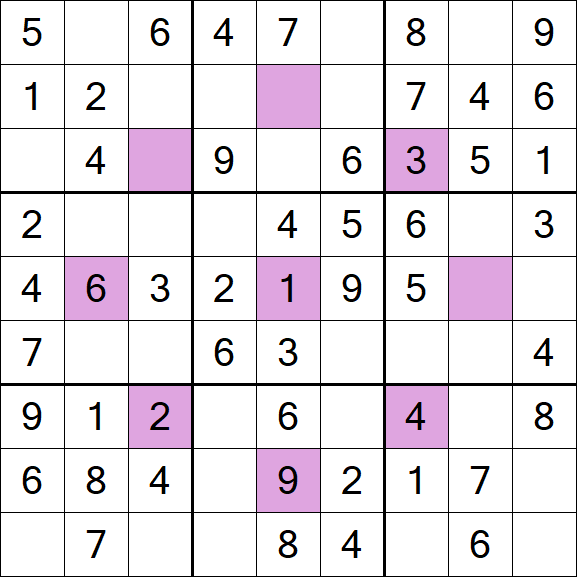 Asterisk Sudoku - Fácil