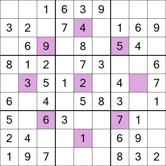 Asterisk Sudoku - Fácil