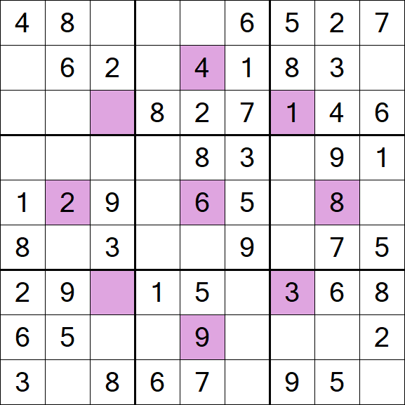 Asterisk Sudoku - Fácil