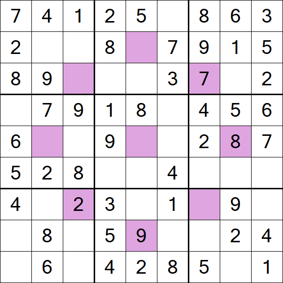 Asterisk Sudoku - Fácil