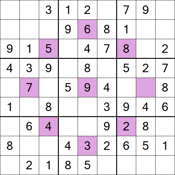 Asterisk Sudoku - Fácil