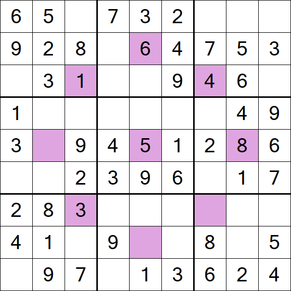 Asterisk Sudoku - Fácil