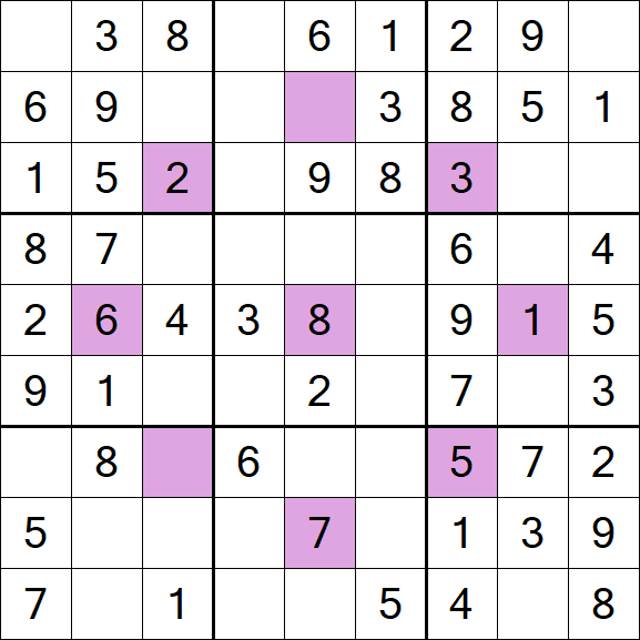 Asterisk Sudoku - Fácil
