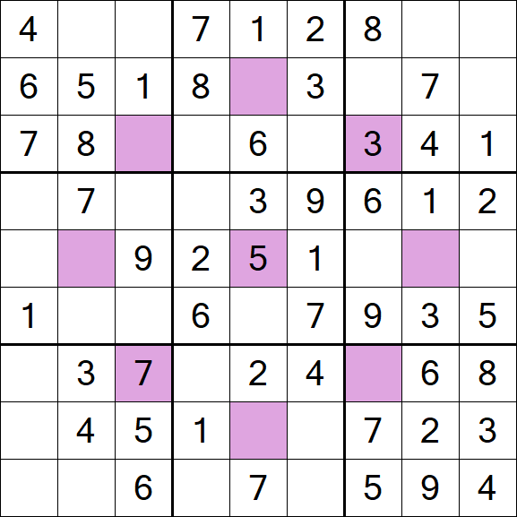 Asterisk Sudoku - Fácil