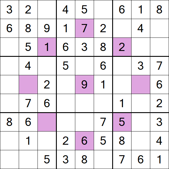 Asterisk Sudoku - Fácil