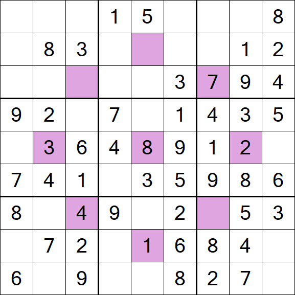 Asterisk Sudoku - Easy