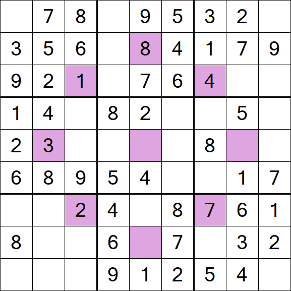 Asterisk Sudoku - Easy
