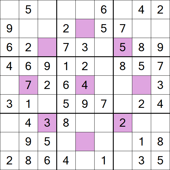 Asterisk Sudoku - Fácil
