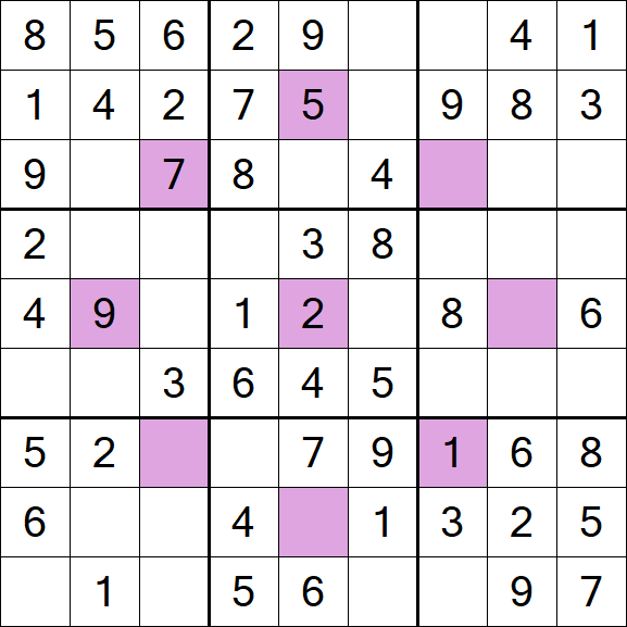 Asterisk Sudoku - Fácil