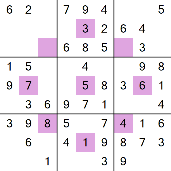 Asterisk Sudoku - Fácil