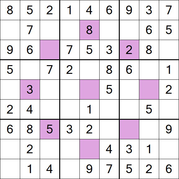 Asterisk Sudoku - Fácil
