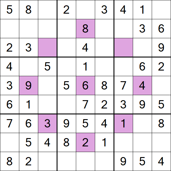 Asterisk Sudoku - Fácil