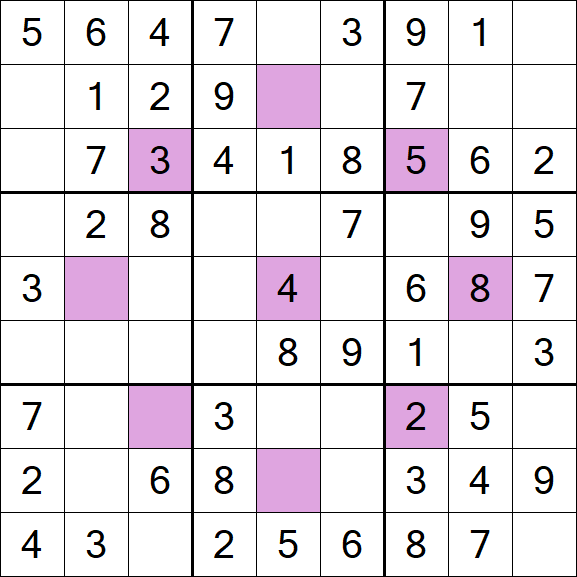 Asterisk Sudoku - Fácil