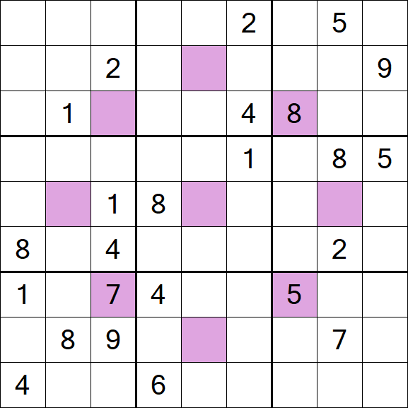 Asterisk Sudoku - Difícil