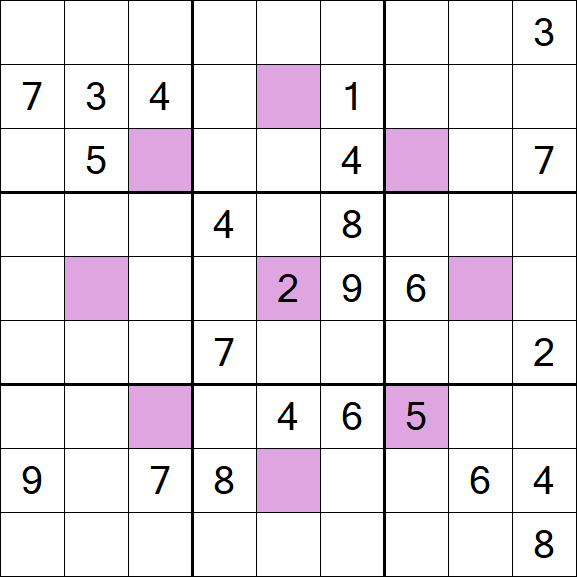 Asterisk Sudoku - Difícil