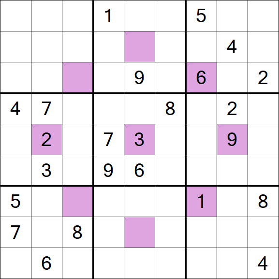 Asterisk Sudoku - Hard