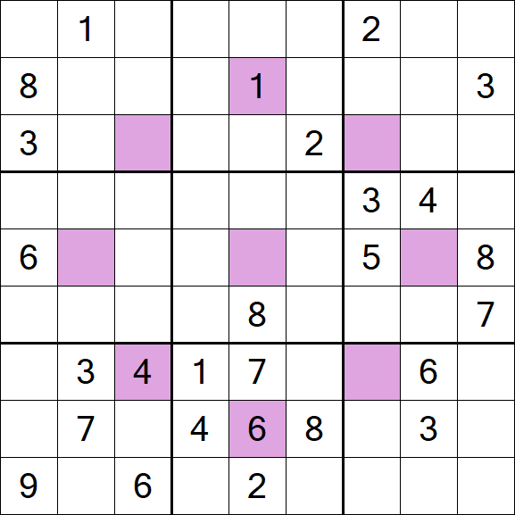 Asterisk Sudoku - Difícil