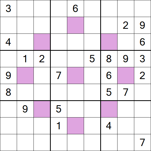 Asterisk Sudoku - Difícil