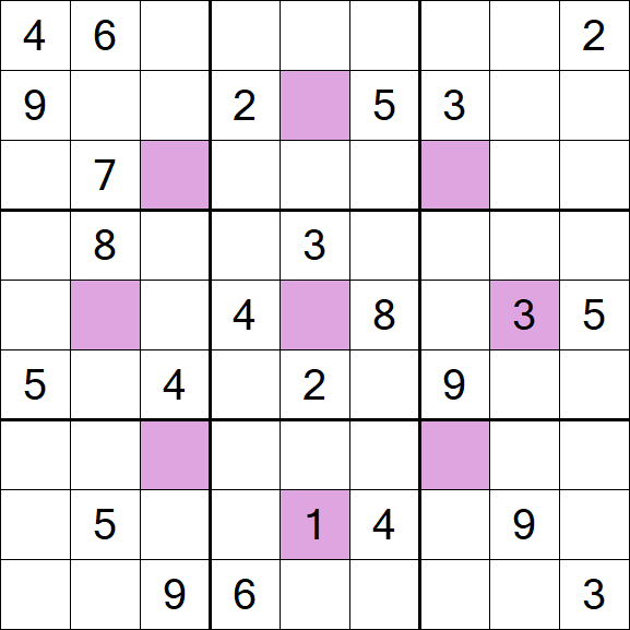 Asterisk Sudoku - Difícil