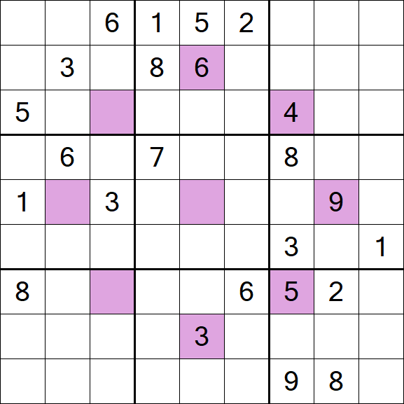 Asterisk Sudoku - Difícil