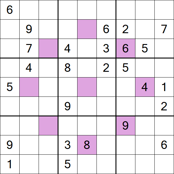 Asterisk Sudoku - Difícil