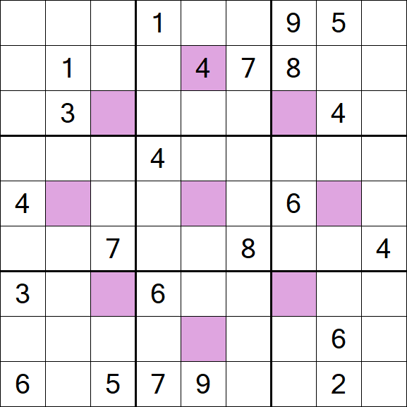 Asterisk Sudoku - Difícil