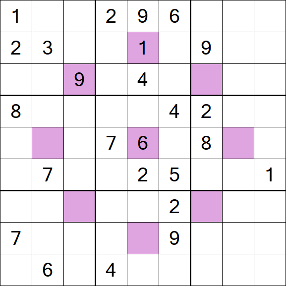 Asterisk Sudoku - Difícil