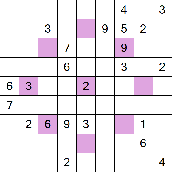 Asterisk Sudoku - Difícil