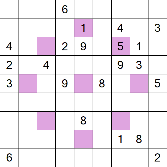 Asterisk Sudoku - Hard