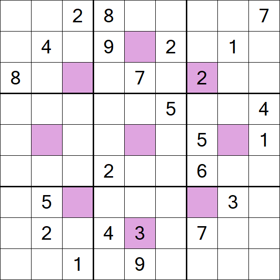 Asterisk Sudoku - Hard