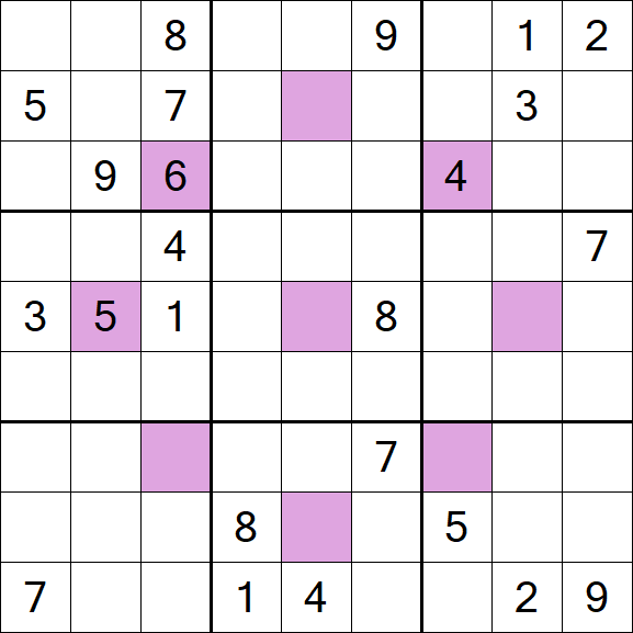 Asterisk Sudoku - Difícil