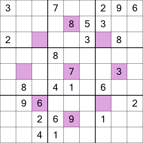 Asterisk Sudoku - Difícil